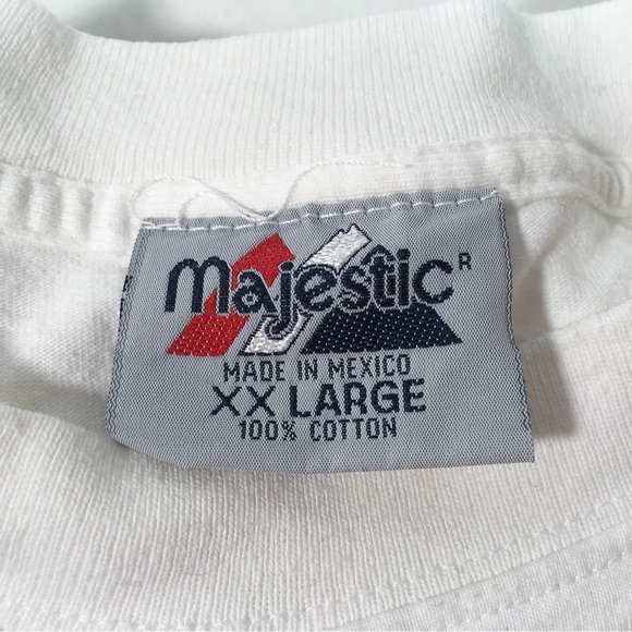 Vintage Majestic Mariners T Shirt XXL Opening Day 1999 Safeco Field Inaugural - Picture 3 of 6